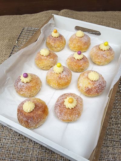 Mini-Pulla - finnische Krapfen