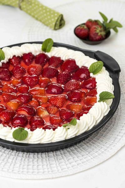 Franz&ouml;sische Erdbeer-Tarte