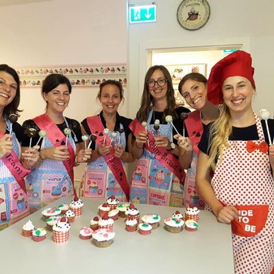 Polterbackparty mit Cup Cakes und Cake Pops bei Con Festi bei Innsbruck