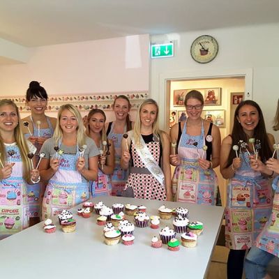Junggesellinnenabschied-Backkurs mit Cup Cakes und Cake Pops