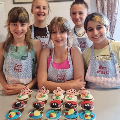 Kindergeburtstagsparty – Backen in Völs bei Innsbruck – Cup Cakes verzieren