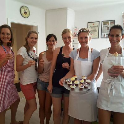 Backen zum Poltern als Junggesellenabschied