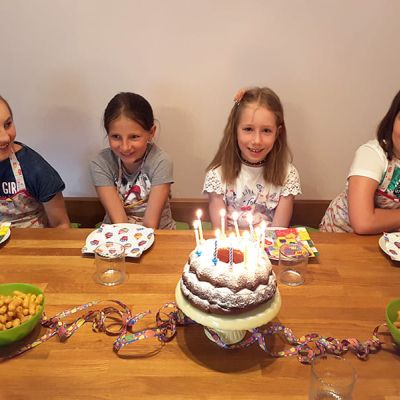 Kindergeburtstagsfeier bei Con Festi in Völs bei Innsbruck