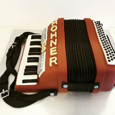 Ziehharmonika Torte