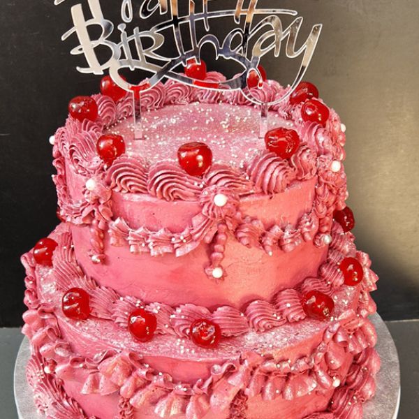Cream Cake im Vintage-Style