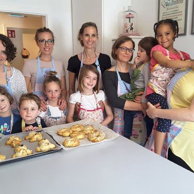 Familien-Backkurse zu Ostern &ndash; Nester und Osterhasen