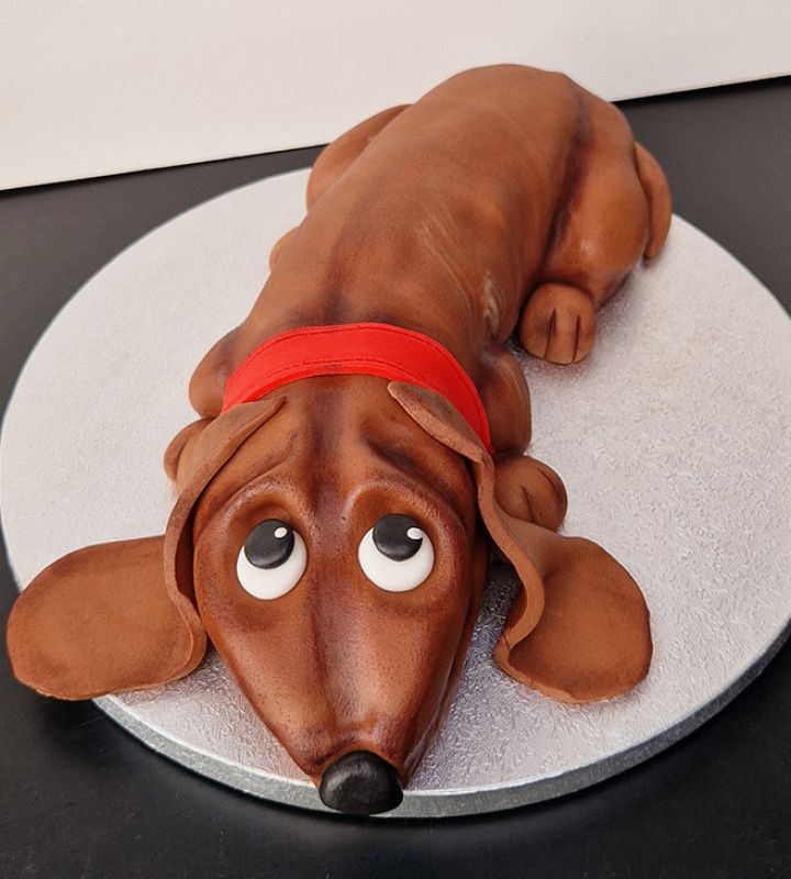 Kurs für Kinder ab 9 Jahre - Dackeltorte dekorieren