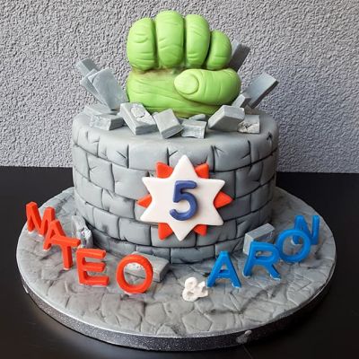 Hulk Geburtstagstorte