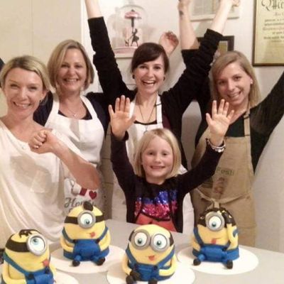 Familienbackkurs Miniontorte 