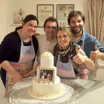 Gemeinsam Backen Fototorte