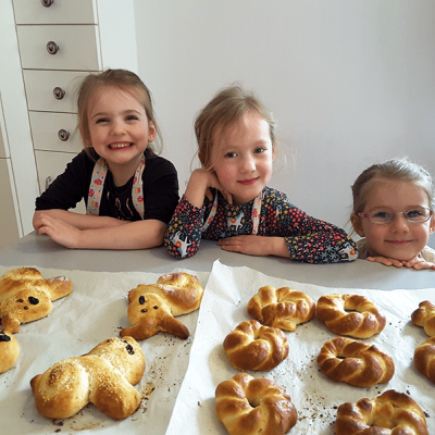 Backen zu Ostern beim Kinderbackkurs