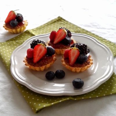 Beerentörtchen backen als Dessert bei Con Festi