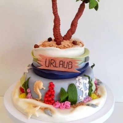 Urlaubsinsel Torte