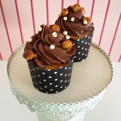 Schoko Nuss Cup Cake