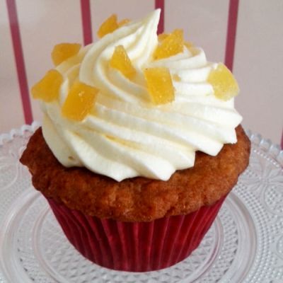 Apfel Ingwer Cup Cake